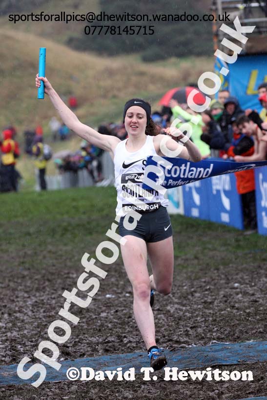 Stewart Cup International Relay, Great Edinburgh Cross Country. Photo: David T. Hewitson/Sports for All Pics